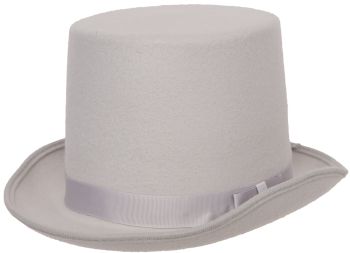 Felt Top Hat - Adult - Gray