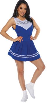 Women's Cheer Costume - Blue - Adult Large