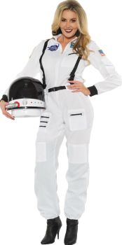 Female Astronaunt Costume - Adult Large