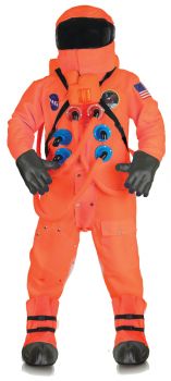 Teen Deluxe Astronaut Suit - Orange - Teen OSFM