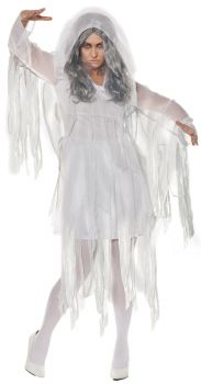 Women's Ghostly Light Costume - Adult Large