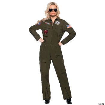 Women's Navy Top Gun Jumpsuit - Women's X-Large