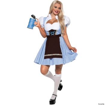 Oktoberfest Beer Girl Adult Costume - Women's Medium