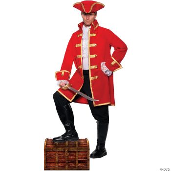 Pirate Captain Adult Costume - Men's XX-Large