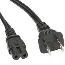 US Power Cable - 2 Pin