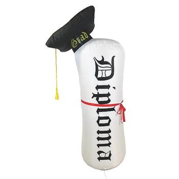 84" Blow Up Inflatable Diploma Outdoor Yard Decoration
