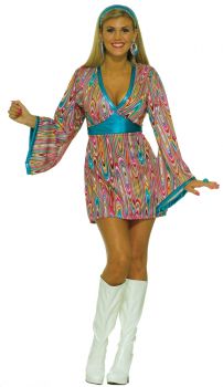 Wild Swirl Dress Adult Costume