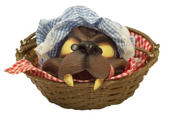 Wolf Head In A Basket