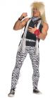 Men's 80s Rocker Costume - Adult OSFM