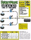 Air Bag Kit:  2.5" Lift -  3 Bags  - Three Way Motion