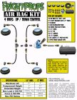 Air Bag Kit:  2.5" Lift -  4 Bags  - UP:DOWN Motion