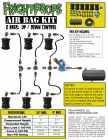 Air Bag Kit:  6" Lift -  6 Bags  - UP:DOWN Motion
