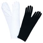 Elbow-Length Gloves - Black
