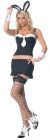 Women's Gangster Bunny Costume - Adult Medium