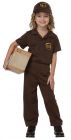 UPS Driver Toddler Costume - Toddler (3 - 4T)