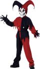 Boy's Evil Jester Costume - Child M (8 - 10)
