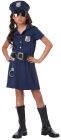 Girl's Police Officer Costume - Child XL (12 - 14)