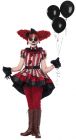 Girl's Wicked Klown Costume - Child M (8 - 10)
