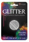 0.1oz Glitter Carded - Silver