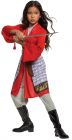 Girl's Mulan Hero Red Dress Classic Costume - Child M (7 - 8)