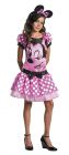 Girl's Minnie Mouse Pink Costume - Child Husky (10.5 - 12.5)