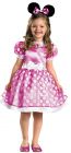 Girl's Pink Minnie Mouse Classic Costume - Child S (4 - 6X)