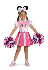 Girl's Minnie Mouse Cheerleader Costume - Child S (4 - 6X)