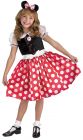 Girl's Minnie Mouse Classic Costume - Child M (7 - 8)