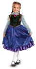 Girl's Anna Traveling Deluxe Costume - Frozen - Child S (4 - 6X)