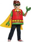 Boy's Robin Classic Costume - LEGO Batman Movie - Child L (10 - 12)