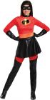 Women's Mrs. Incredible Skirted Deluxe Costume - The Incredibles 2 - Adult M (8 - 10)