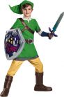 Boy's Link Deluxe Costume - The Legend Of Zelda - Child L (10 - 12)