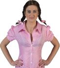 Women's Checkered Body Shirt - Adult S (6 - 8)
