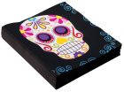 Day Of The Dead Napkins - Pack Of 16 - 13"