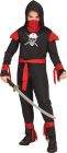 Black Skull Ninja Child Costume - Child L (12 - 14)