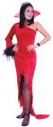 Women's Crimson Countess Costume - Adult M/L (8 - 14)