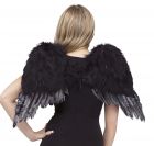 Angel Wings Feather - Black