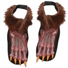 Men's Werewolf Shoe Covers - Brown