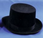 Top Hat Felt Quality - Black - Hat Size S (21 3/8" C)