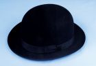 Derby Hat Felt Quality - Black - Hat Size S (21 3/8" C)
