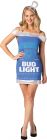 Women's Bud Light Can Dress - Adult L/XL