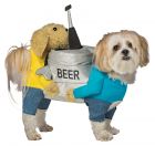 Beer Keg Dog Costume - Pet L/XL