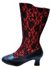 Women's Spooky Red Boot - Red - Women's Shoe 11