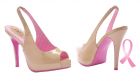 Women's Mary Ellen Cancer Awareness Pump - Pink - Women's Shoe 8