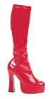 Women's Cha-cha Platform Boot - Red - Women's Shoe 7