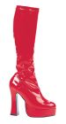 Women's Cha-cha Platform Boot - Red - Women's Shoe 7