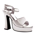 Women's Lea Platform Shoe - White - Women's Shoe 10