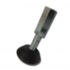 Heavy Duty Rubber Rod Foot with Shaft