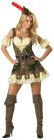 Women's Racy Robin Hood Costume - Adult L (12 - 14)