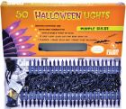 50-Count Halloween Lights With Connector - Purple